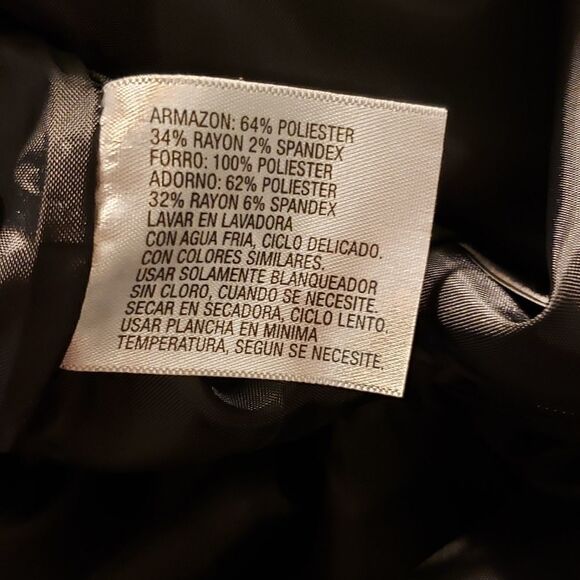 Worthington midi black/ gray skirt Size 14 - Picture 3 of 6